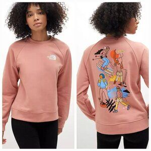 The North Face Women’s Day Graphic Crew Size L  Athletic Sweatshirt Ski Pack Cli